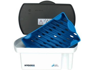 Hygobox anthrazit Einsatz blau St